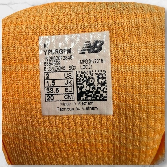 Kids New Balance FuelCore Urge size 2 - Picture 7 of 8